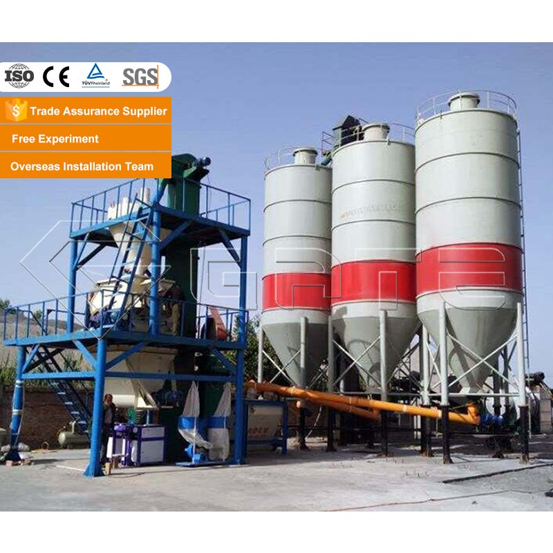Small Business Simple Dry Mix Polymer Mortar Production Line/3-5Tph Dry Mortar Mixing Equipment