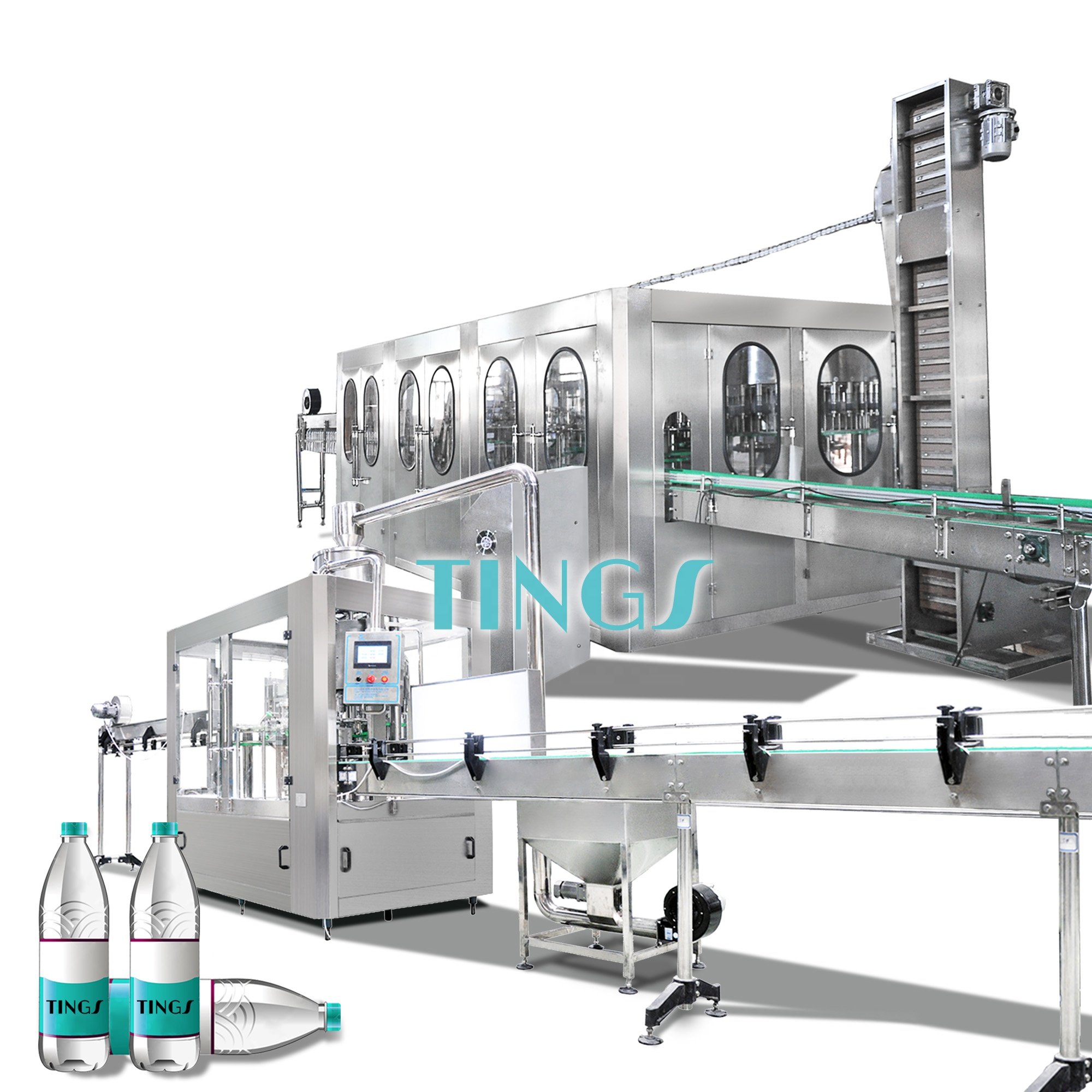 Full Auto Mineral Water Production Machine/whole Line Drinking Water Plant/bottled Water Production Line