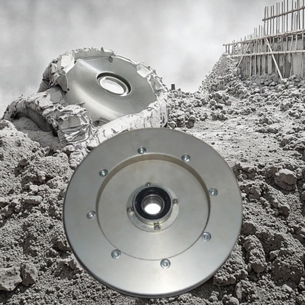 Wheel Pulley System Liner Type for Diamond Wire Saw Machine Building Material Shop Rope Saw Universal Pulley Durable