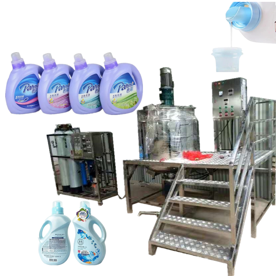 Chemical Mixing Equipment Body Lotion Face Cream Hair Gel Shower Making Machines Cosmetic Vacuum Homogenizer Mixing Raw Material