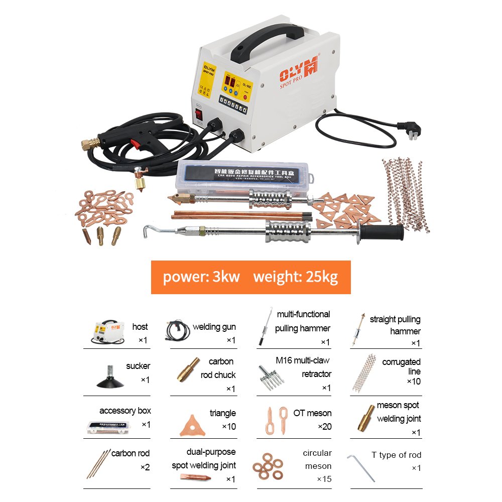 Car Body Repair Equipment Dent Puller Spot Welder Dent Pull Machine
