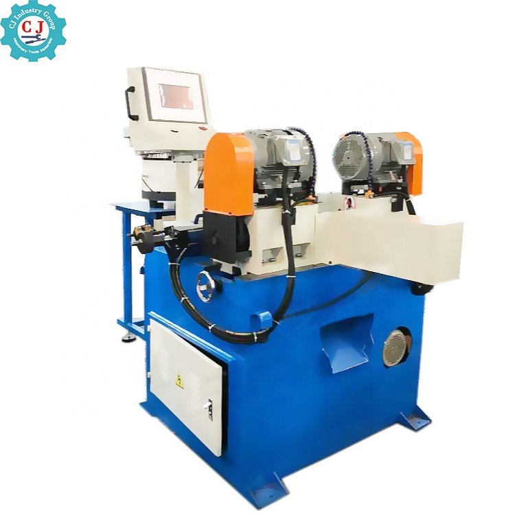 CJ-30 CNC Double Side Pipe chamfering machine for steel bar end finishing