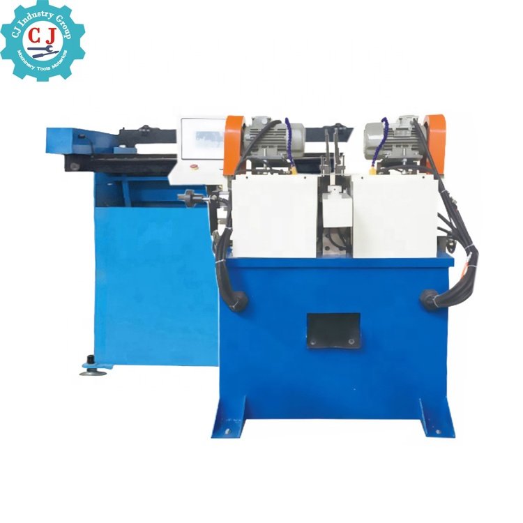 CJ-30 CNC Double Side Pipe chamfering machine for steel bar end finishing