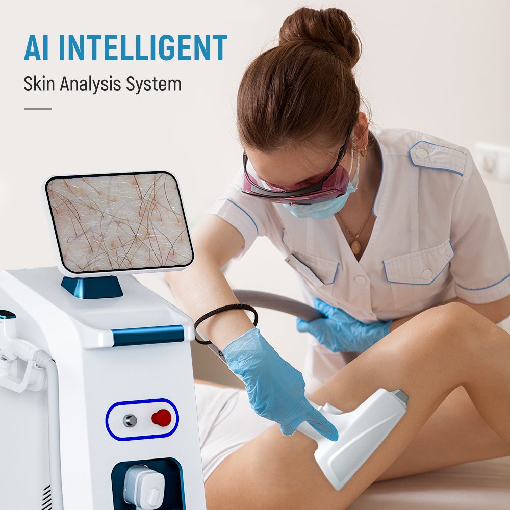 Super Hair Removal Medical Hair Remoavl Laser 808 755 1064 940 Four Wave Diode Laser Machines for Sale Laser Beauty Equipment