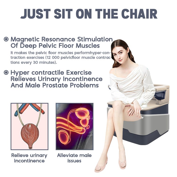 Postpartum Body Shape Ems Chair Muscle Enlargement Pelvic Muscles Floor Ems Happy Chair Pelvic Floor Device Trainer Chair