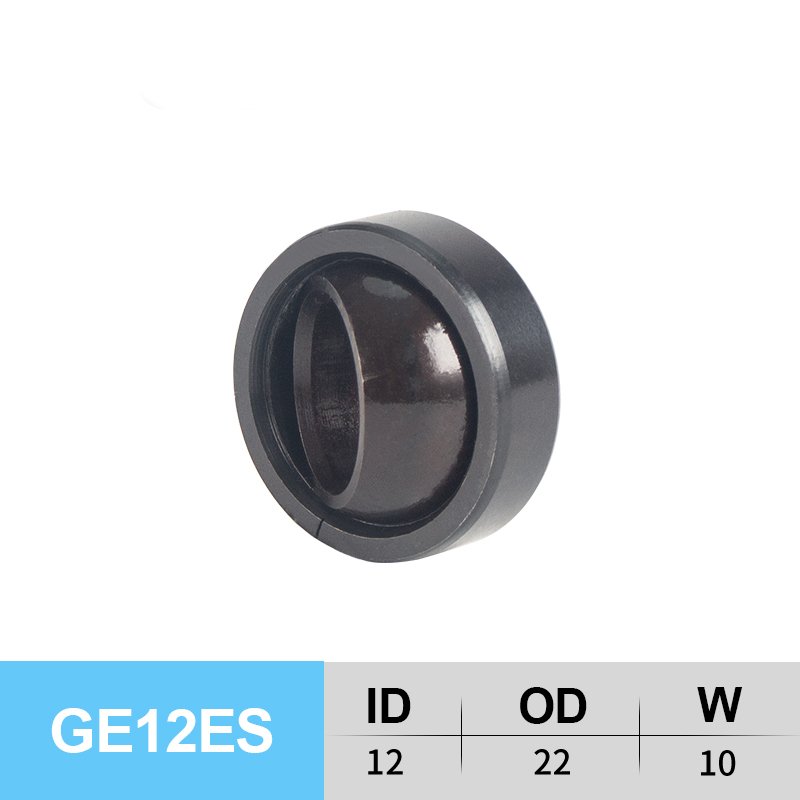 GE12 spherical plain bearing GE12ES joint ball bearings GE12ES 12X22X10X7MM radial bearing