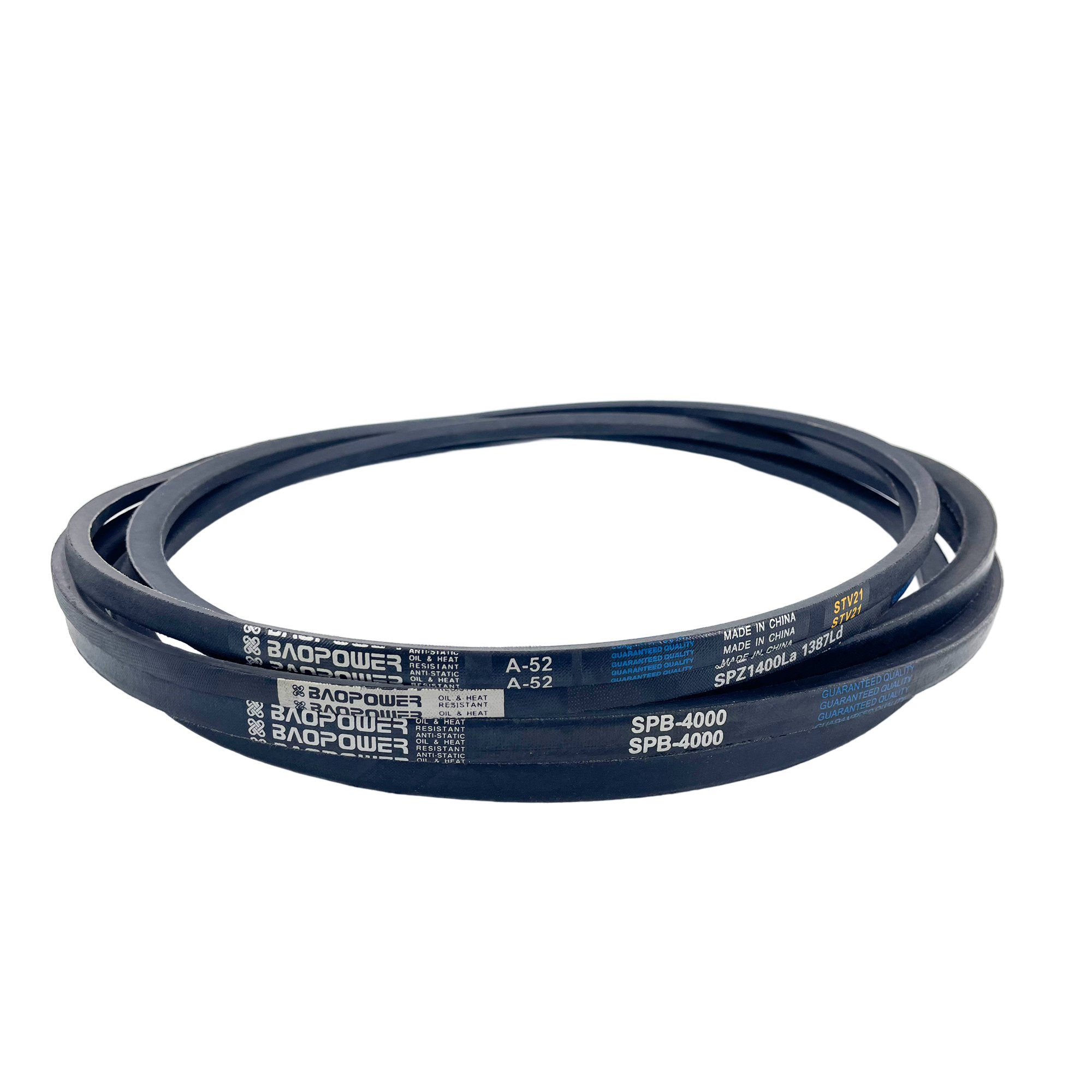 Wedge Wrapped SPC Industrial Machines Rubber Driving Belt Narrow V Belts