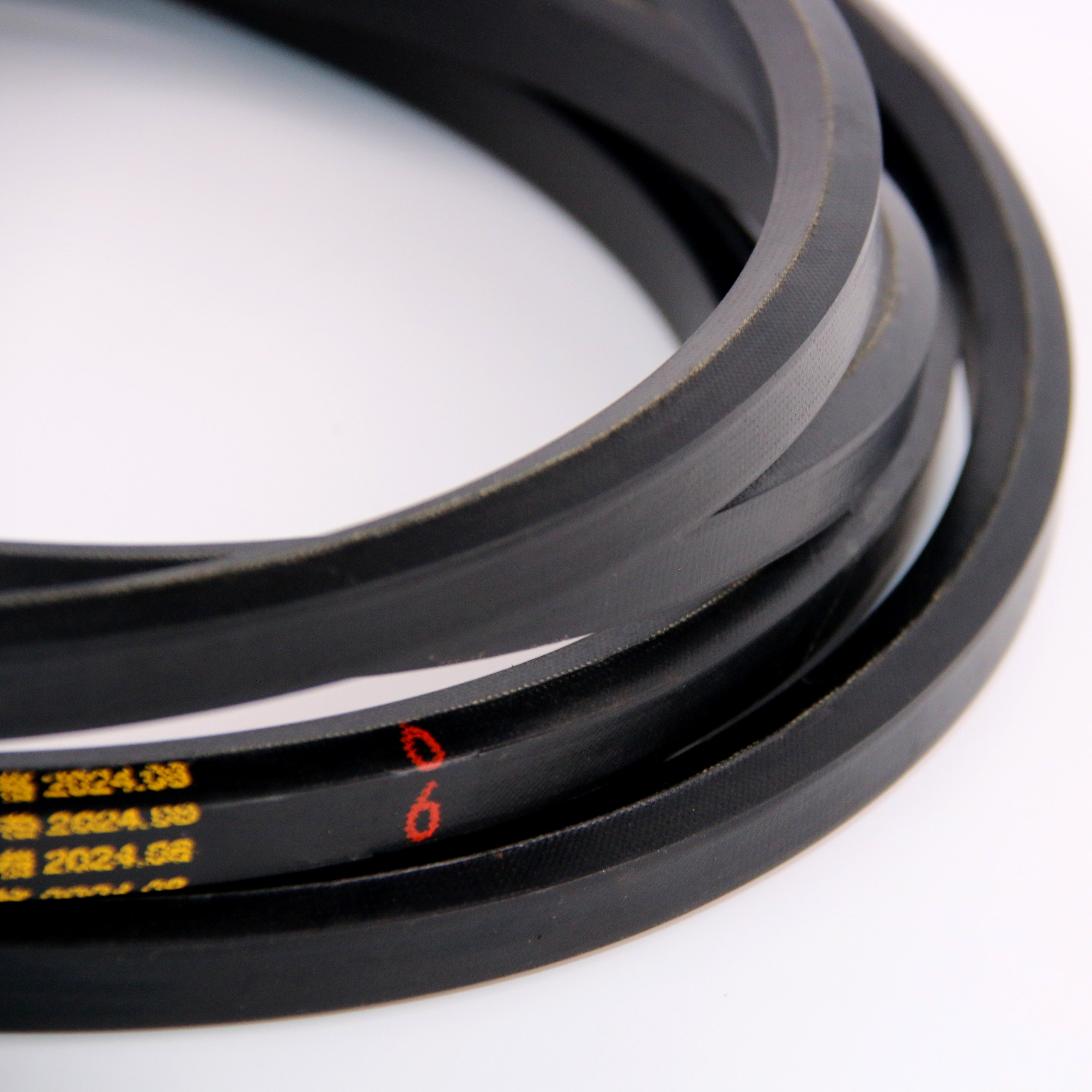Wrapped v belt hexagonal double sided v belt AA BB CC fan belt in China best price