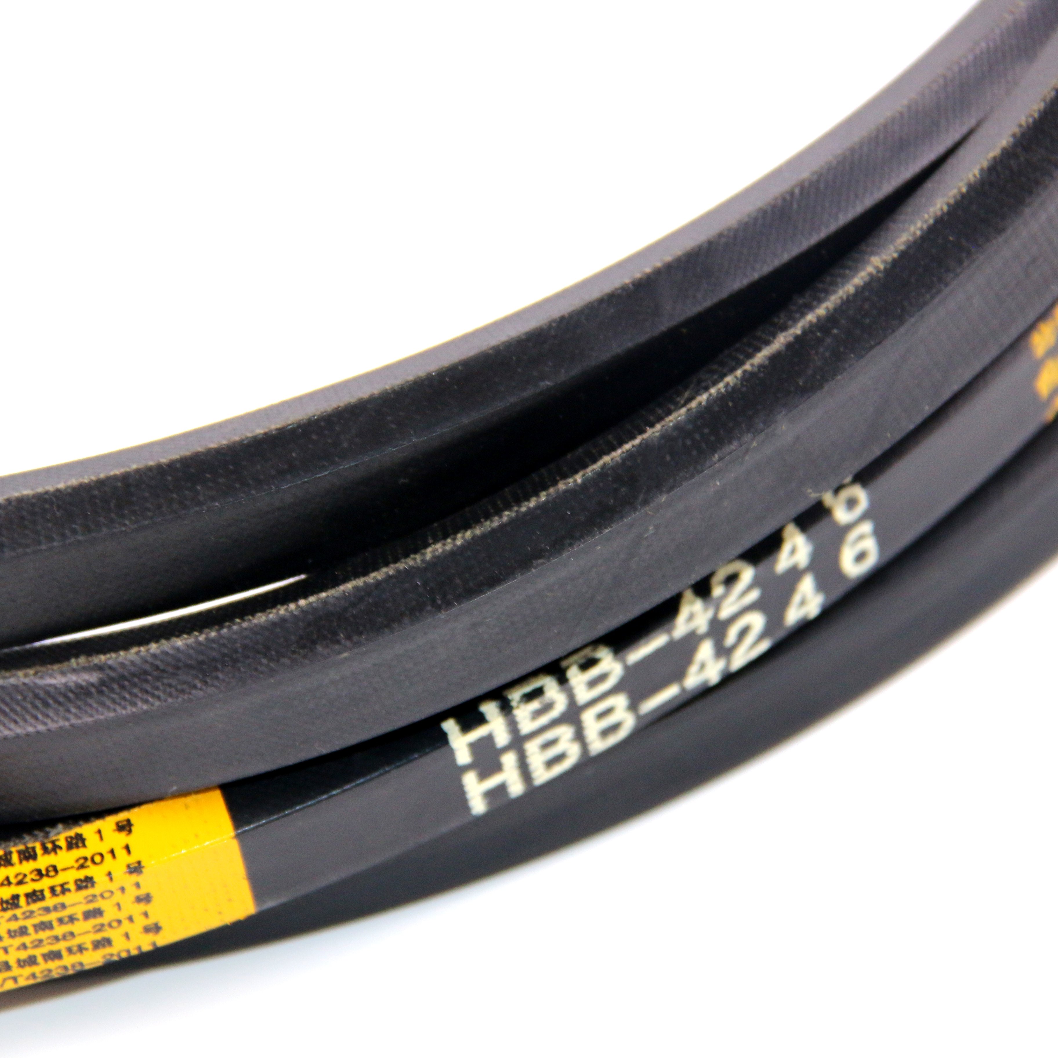 Wrapped v belt hexagonal double sided v belt AA BB CC fan belt in China best price