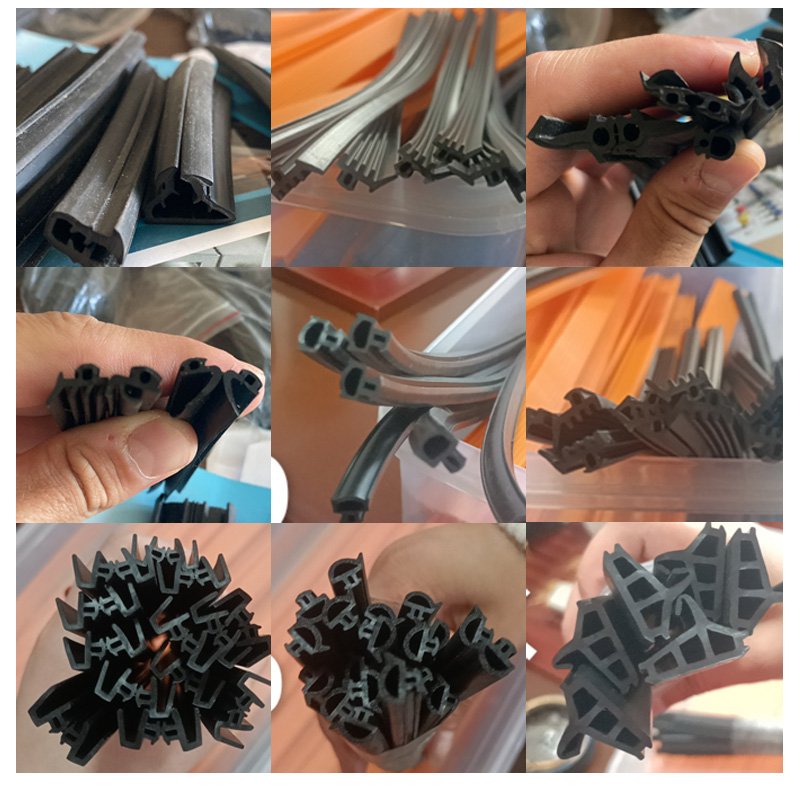 Single Screw Rubber Extruder Cold Feeding Rubber Extrusion Equipment