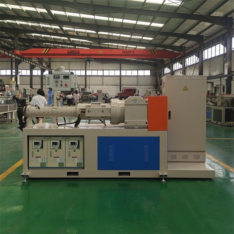 Single Screw Rubber Extruder Cold Feeding Rubber Extrusion Equipment