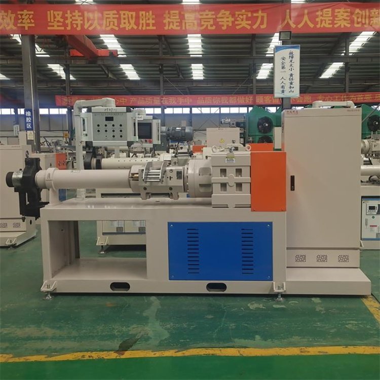 Single Screw Rubber Extruder Cold Feeding Rubber Extrusion Equipment