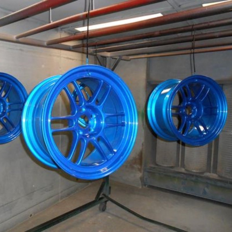 Walk in Electrostatic Powder Coating Spray Booth for Big Products Professional Manufacturer Open Face Powder Recovery Chamber