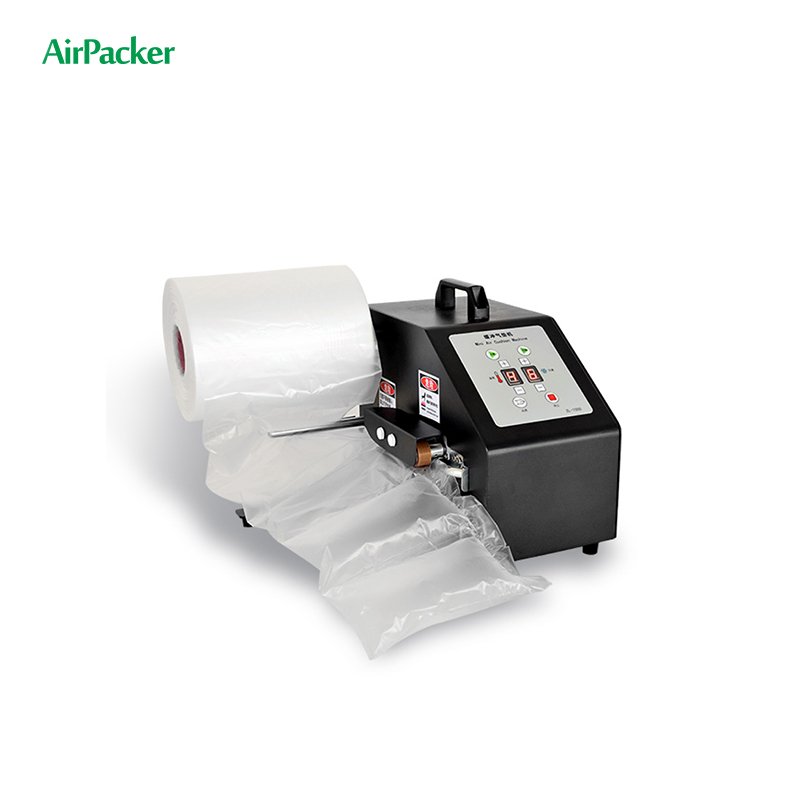 Bubble Roll Packaging Machine Inflator Durable Inflatable Air Filling Film Metal Housing Strong and Durable