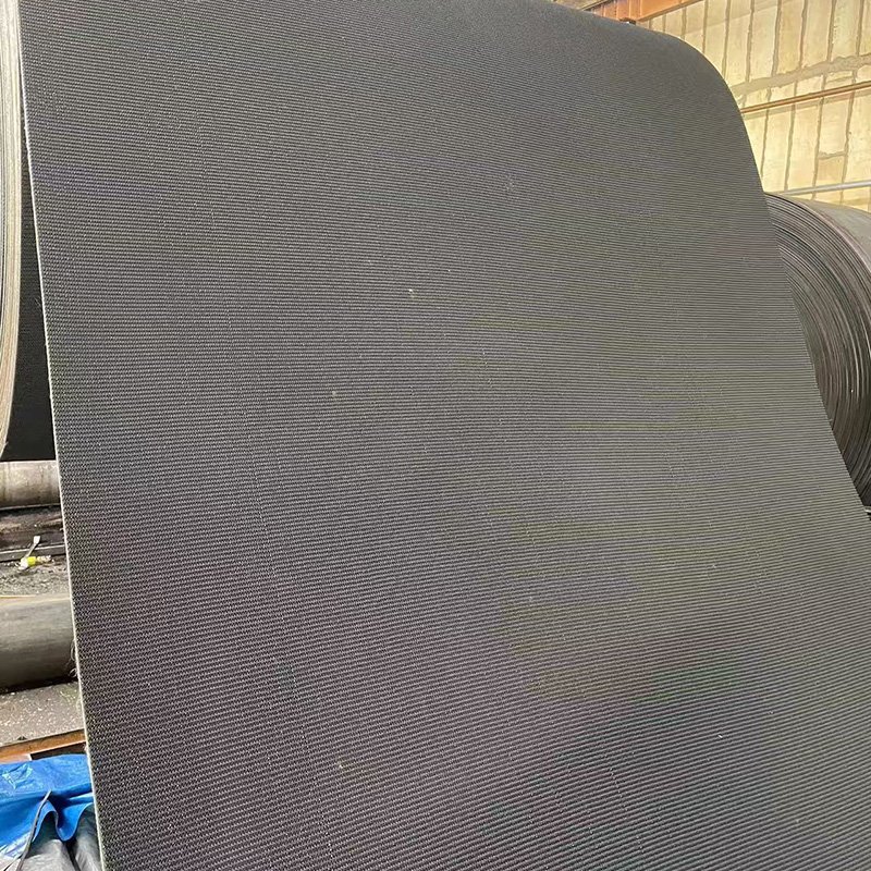 High Quality 650mm Diameter 4ply Rough Top Rubber Conveyor Belt