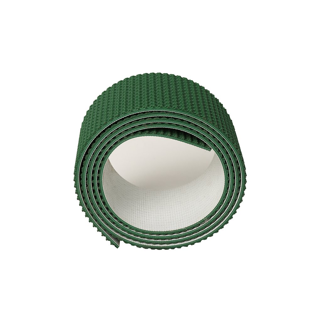 Rubber Custom PVC Conveyor Belt Grass Green Cleat sidewall Rubber Transmission Belt Top Conveyor Belt