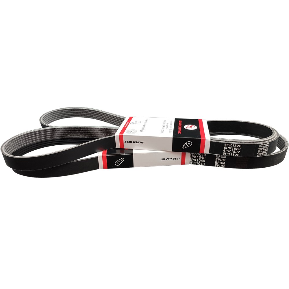 Serpentine CR/EPDM Rubber Ribbed V Belt with Enhanced Flexibility for Tight Spaces