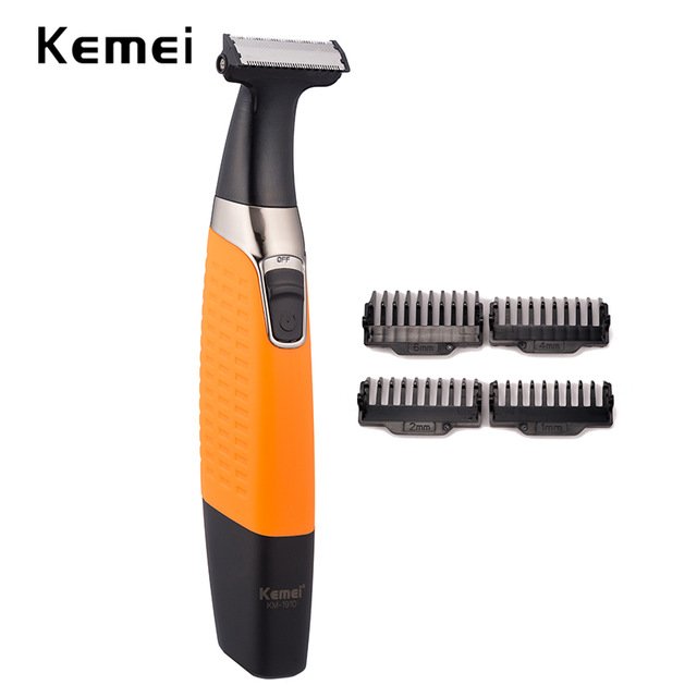 KEMEI 1910 Usb Rechargeable Shaver Men Body Wash Electric Shaver Reciprocating Extrusion Gear Cutter