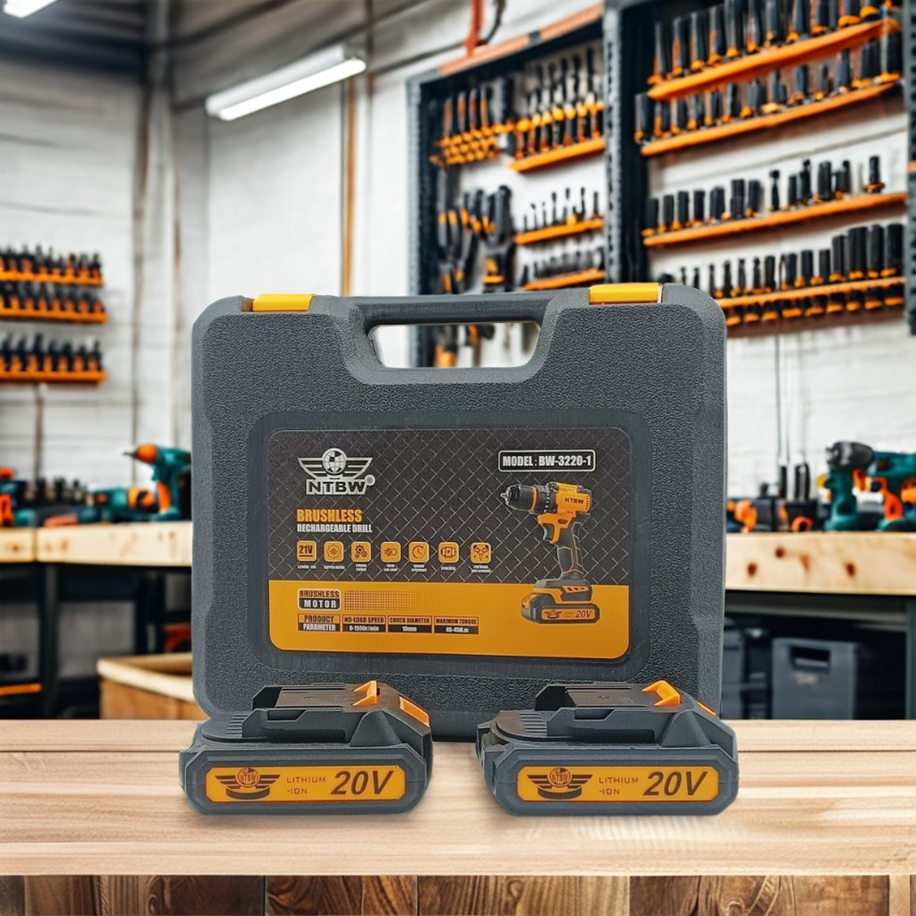 Hot Selling OEM OBM ODM Customizable Cordless Charging Brushless Electric Drill Lithium Battery Powered Variable Speed Tool DIY