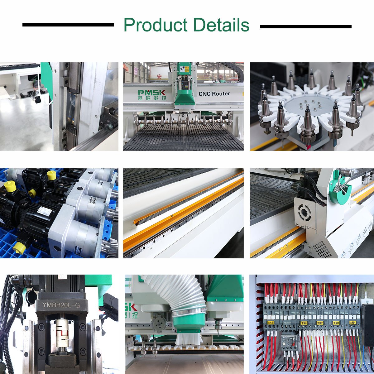 Production Line Wood Furniture Cnc Cutting Machine Auto Loading Unloading Woodworking 1325 Atc Nesting Cnc Router Machine