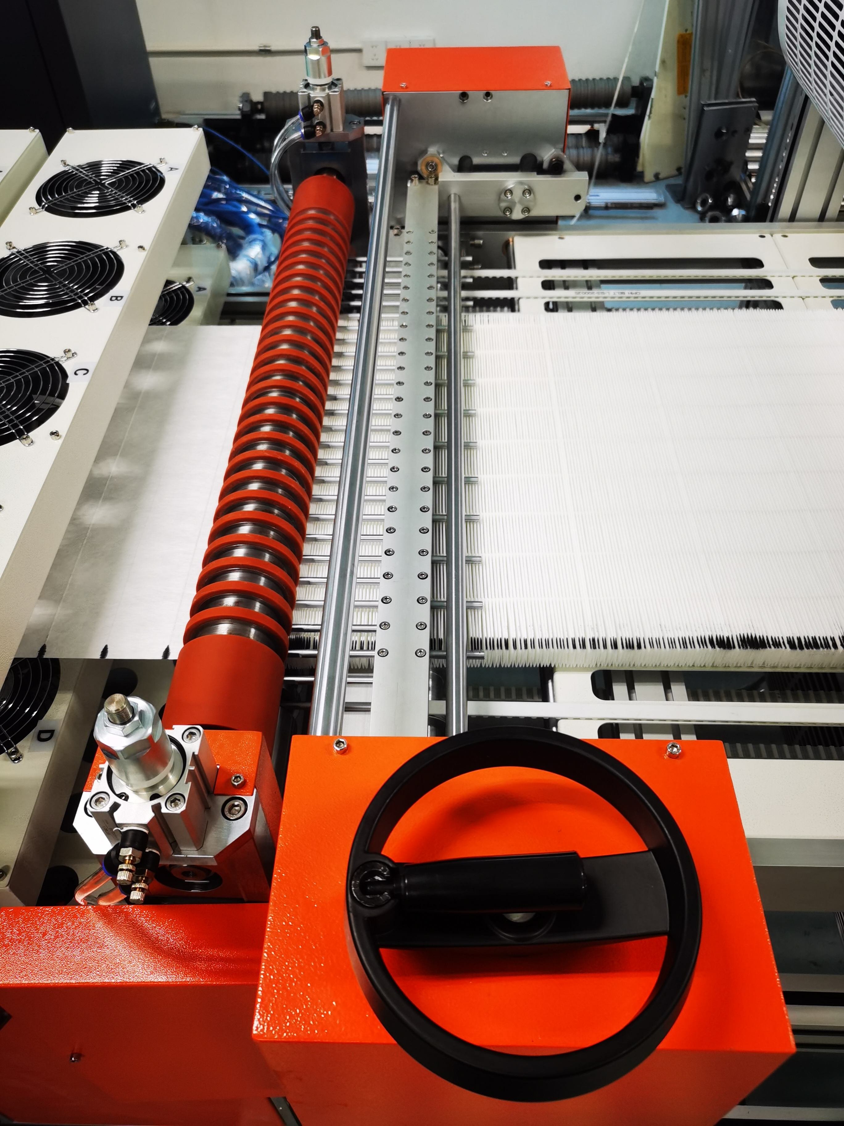 Full-auto Glue air Filter Pleating Machine Manual Paper Folding Machine