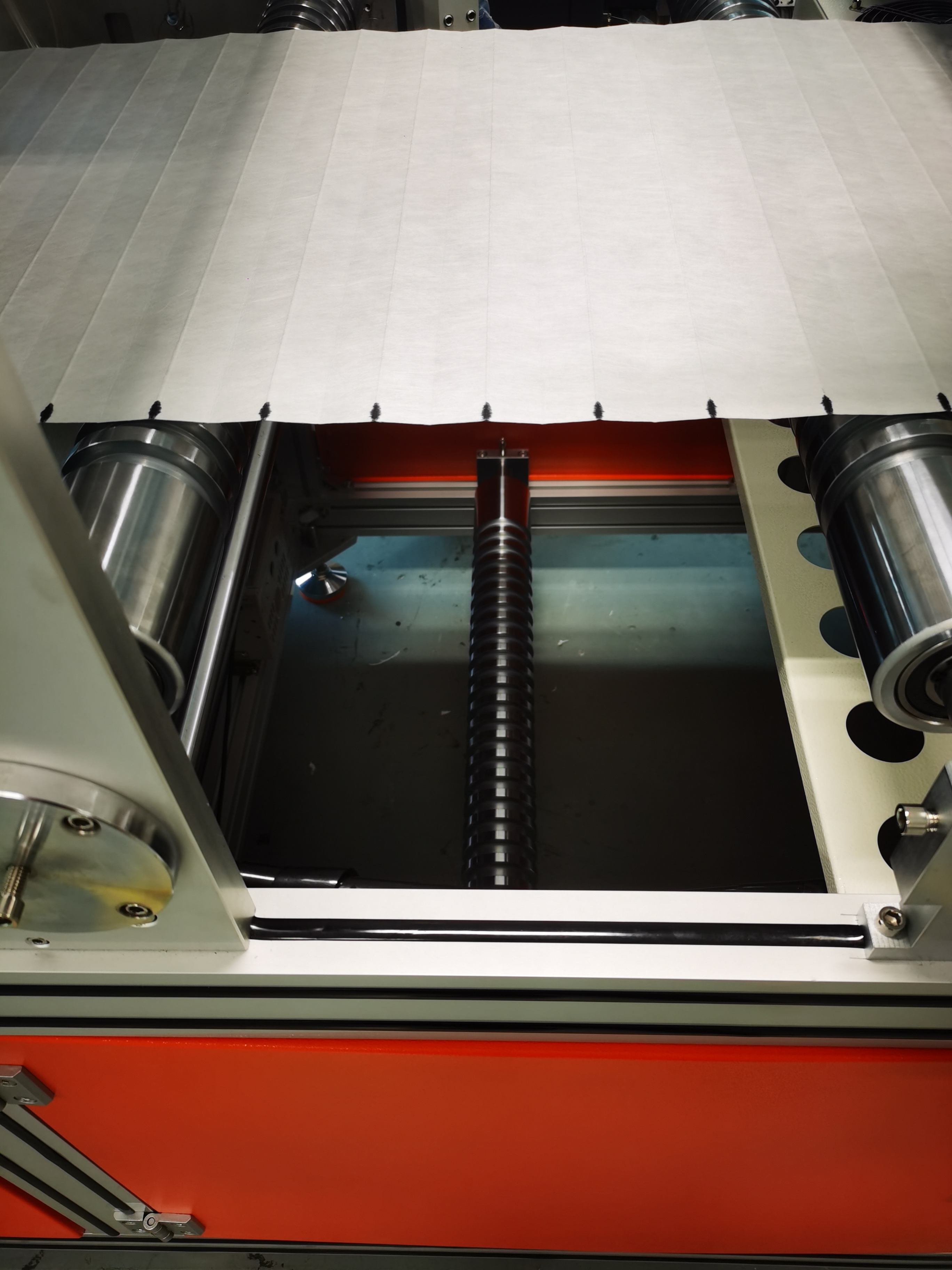 Full-auto Glue air Filter Pleating Machine Manual Paper Folding Machine