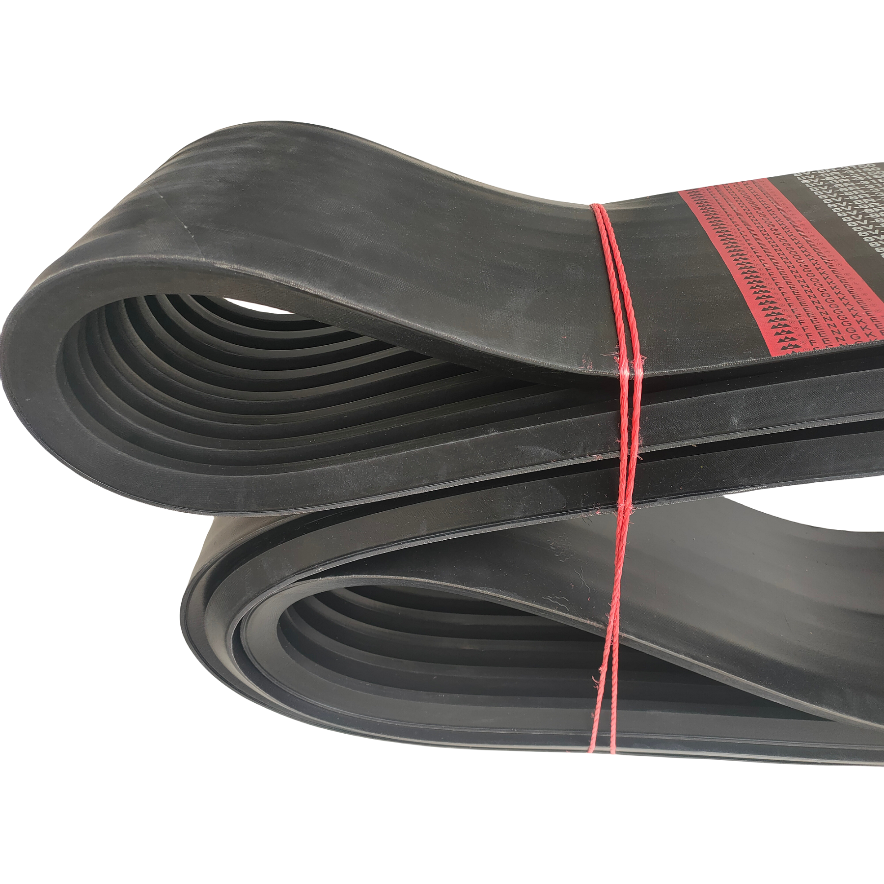 Customized Type 8V-8R-3150 Neoprene Rubber Aramid Cord Banded V Belt Antistatic Oil And Heat Resistant Transmission Belts