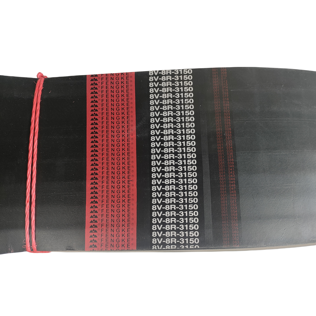 Customized Type 8V-8R-3150 Neoprene Rubber Aramid Cord Banded V Belt Antistatic Oil And Heat Resistant Transmission Belts