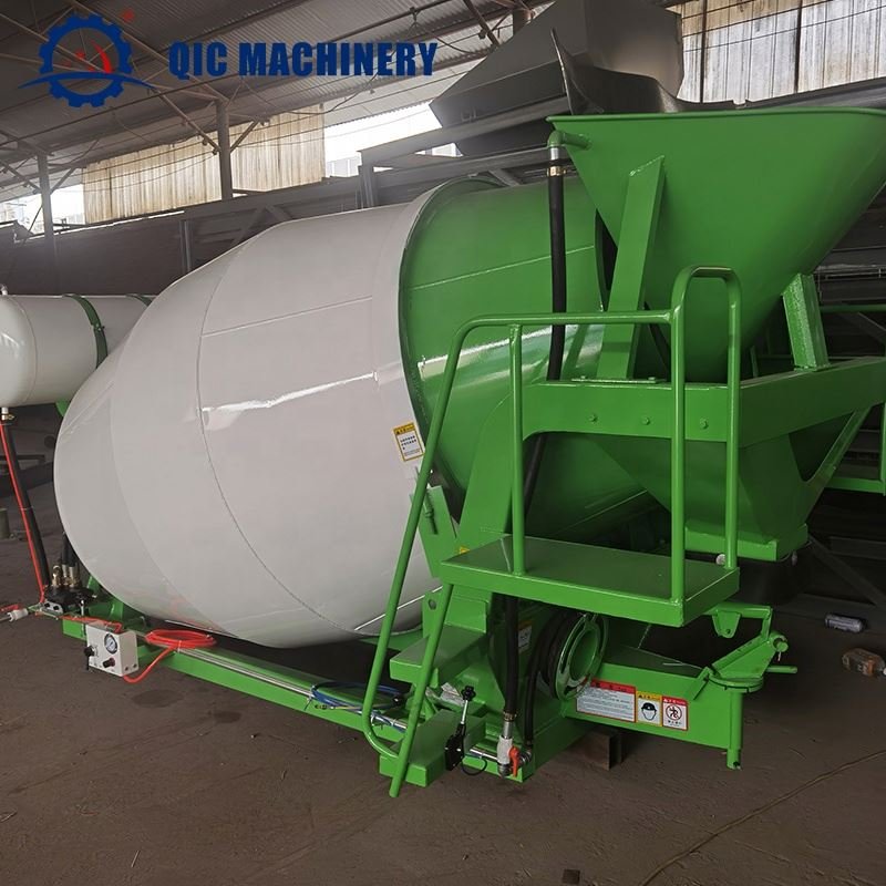 QIC Customized New 3-8 Cbm Concrete Mixers Truck Body Concrete Mixing Drum
