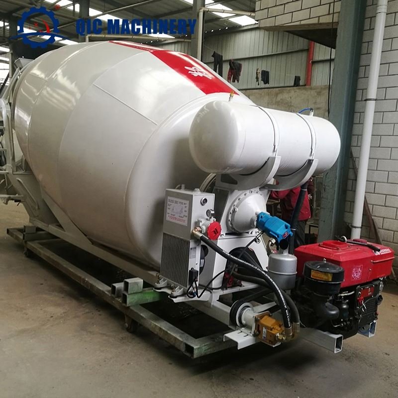 QIC Customized New 3-8 Cbm Concrete Mixers Truck Body Concrete Mixing Drum