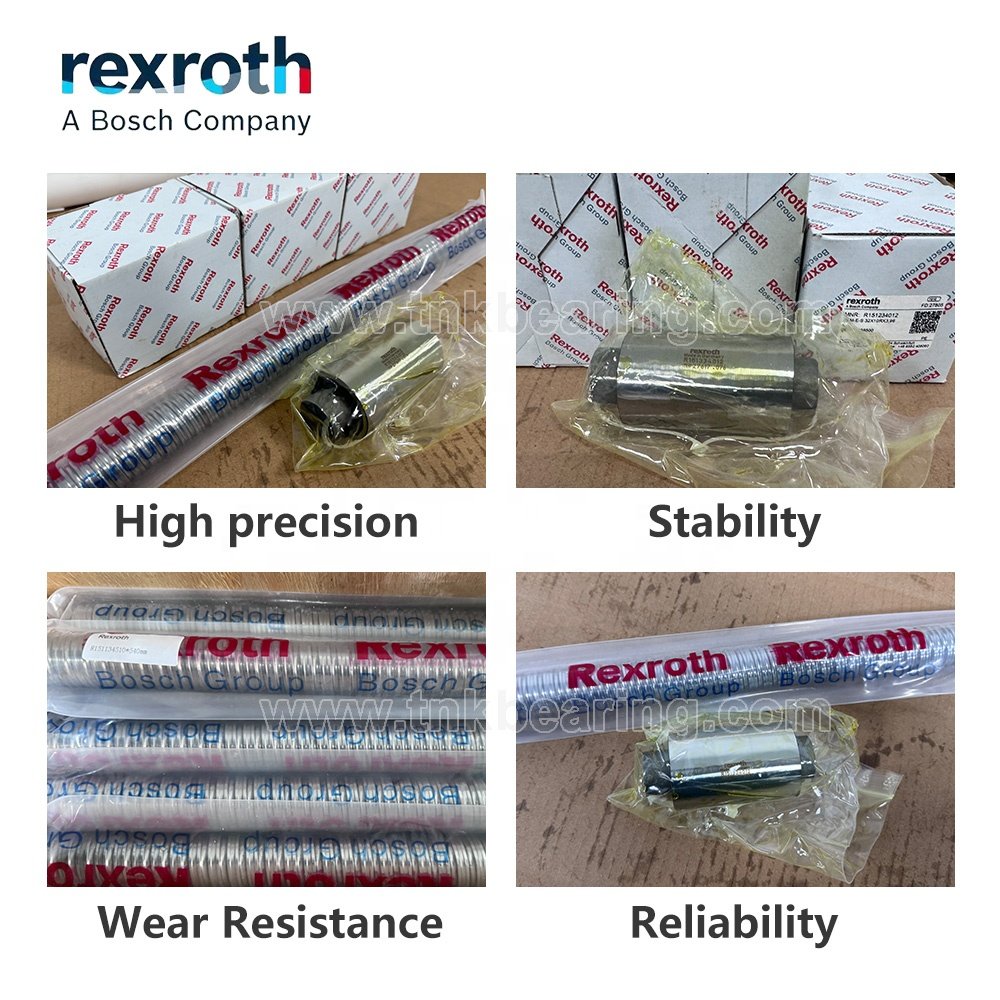 Original Germany Rexroth Ballscrew Nut Rod R1512 R151251012 C5 C7 16mm 20 25mm 32 50 Ground End Machined CNC 3D Print Ball Screw