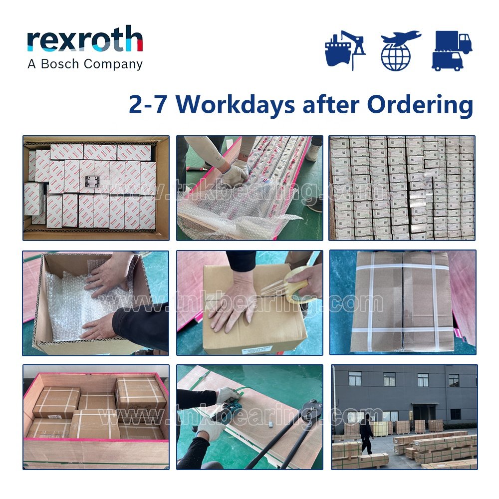 Original Germany Rexroth Ballscrew Nut Rod R1512 R151251012 C5 C7 16mm 20 25mm 32 50 Ground End Machined CNC 3D Print Ball Screw