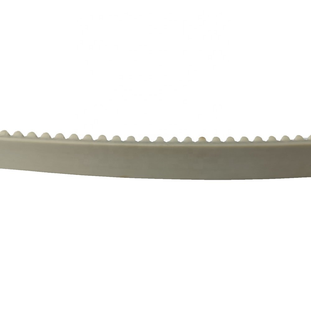 White HTD 5M PU ARC Tooth Timing Belt