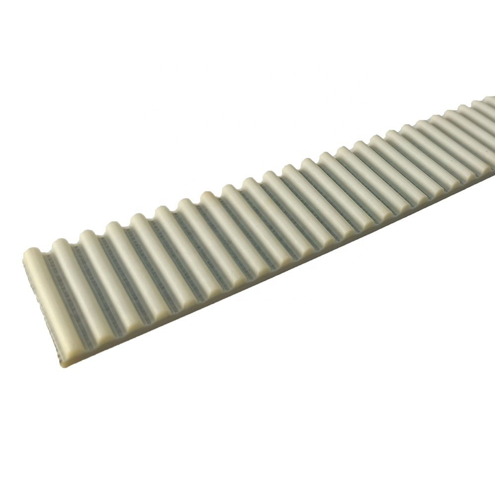White HTD 5M PU ARC Tooth Timing Belt