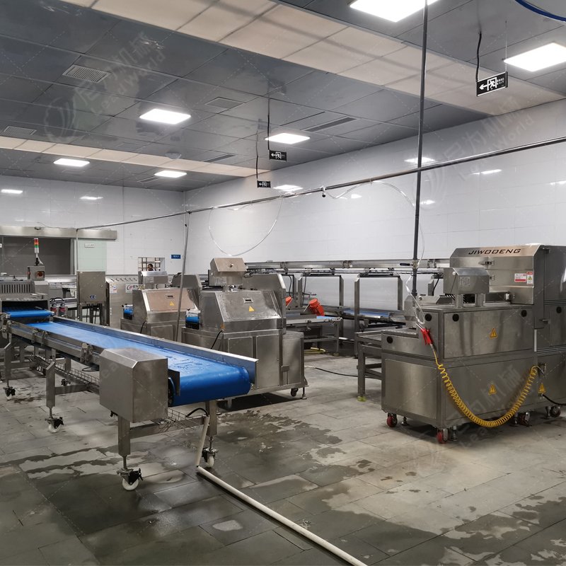 Canned Food Manufacturing Industry Meat Luncheon Filler Seamer Labeller Food Can Pork Filling Seaming Production Line