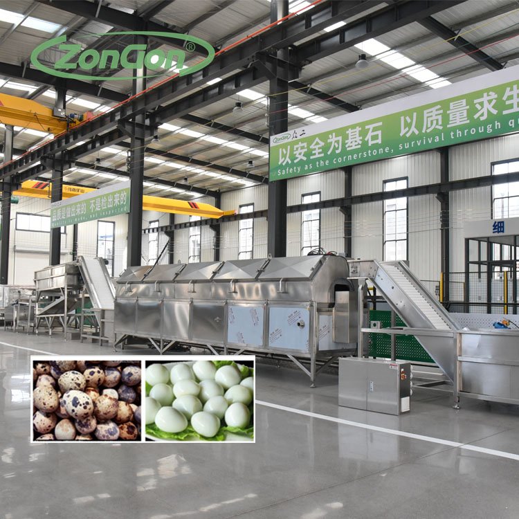 Quail Egg Processing Production Machine