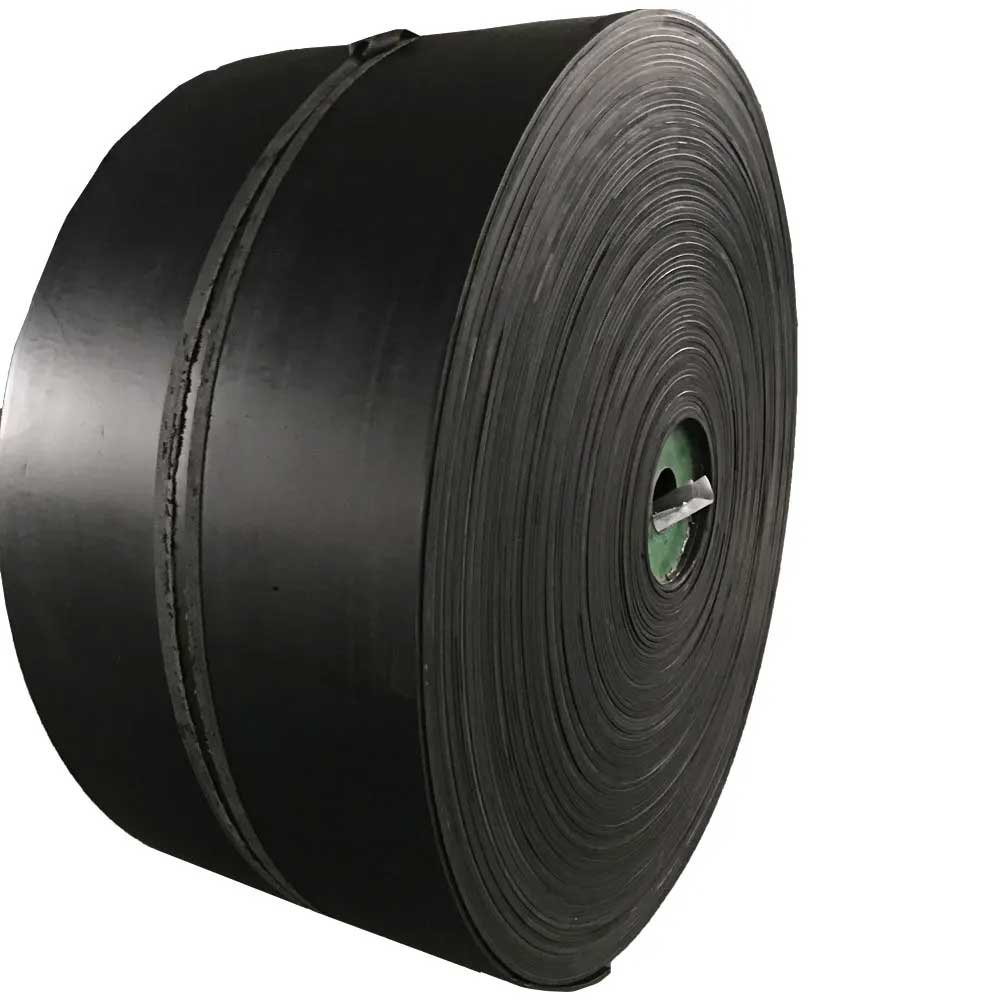 Fat rubber belt conveyor transmission rubber conveyor belt use for the crushing stone blocks loading conveyor belt