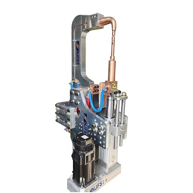 Automobile Industry Custom Robot Servo Spot Weld Gun Obara Type Robotic High Effective MFDC Spot Welding Gun