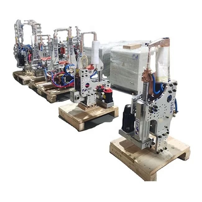 Automobile Industry Custom Robot Servo Spot Weld Gun Obara Type Robotic High Effective MFDC Spot Welding Gun