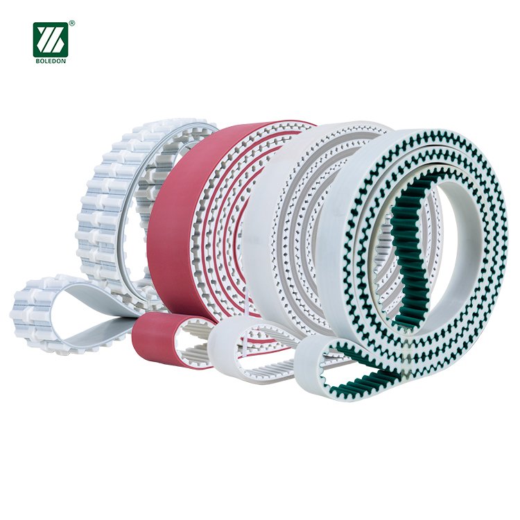 Customized ATN10 Jointed Endless Seamless Steel Wire Guide Cleats Blocks Non Standard Pu Transmission Belts