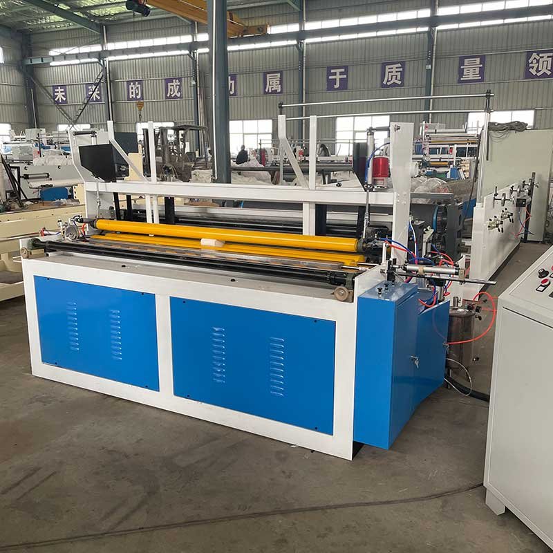 Small Business Factory Sale Auto Tissue Paper Production Line Toilet Hygienic Paper Making Machine for Sale