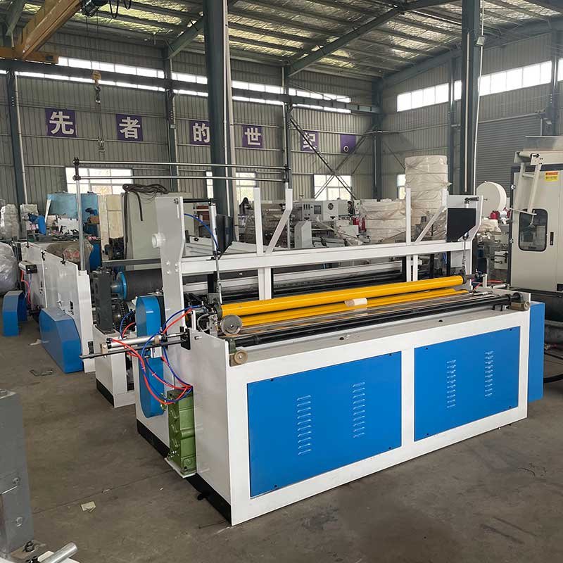 Small Business Factory Sale Auto Tissue Paper Production Line Toilet Hygienic Paper Making Machine for Sale