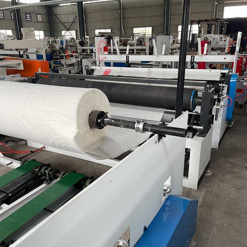 Small Business Factory Sale Auto Tissue Paper Production Line Toilet Hygienic Paper Making Machine for Sale