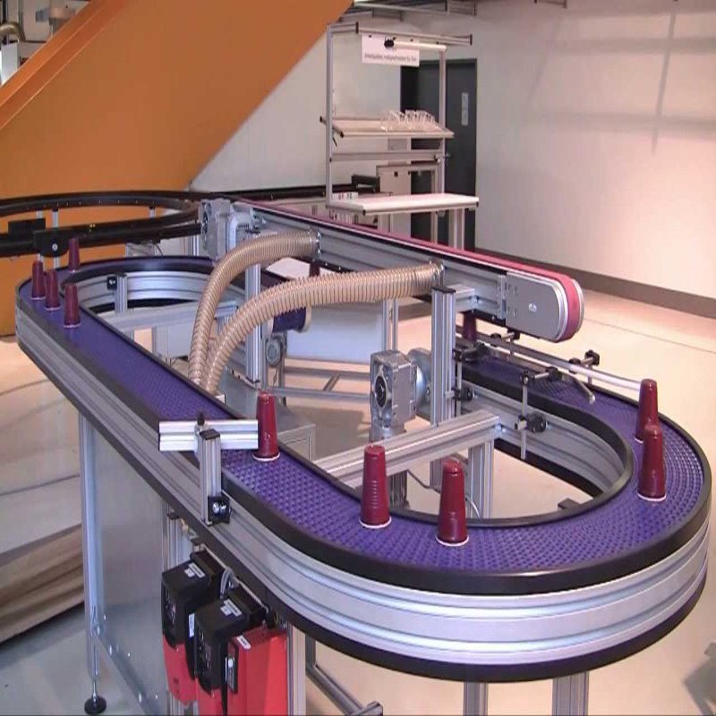 7100 Curve Chain POM/PP Modular Curve Belt Direct from China Factory