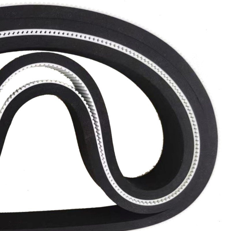 Black Sponge Cover Timing Belt High Quality Transmission Belt Toothed Belt