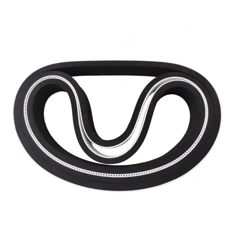 Black Sponge Cover Timing Belt High Quality Transmission Belt Toothed Belt