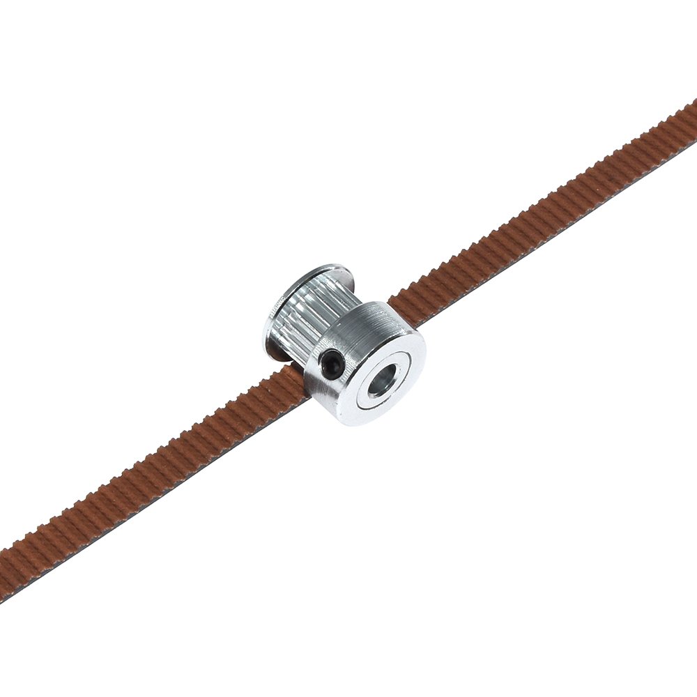 5M. 6mm PU with Steel Core Rubber fiberglass timing belt GT2 Belt Black Color 2GT open timing Belt 6mm Width 5M for 3d printer