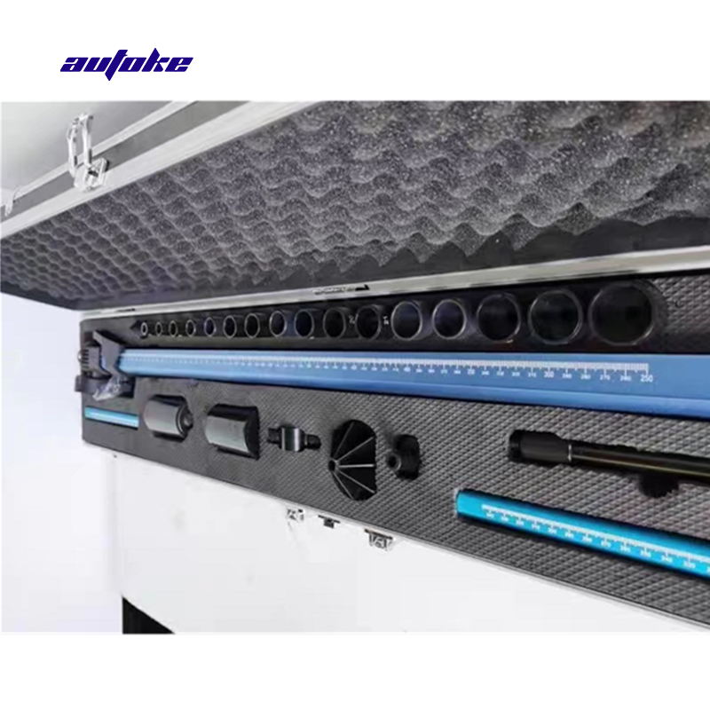 Autoke Steel Car Body Repair Kit with Sheet Metal Measuring Ruler 2D Measuring System