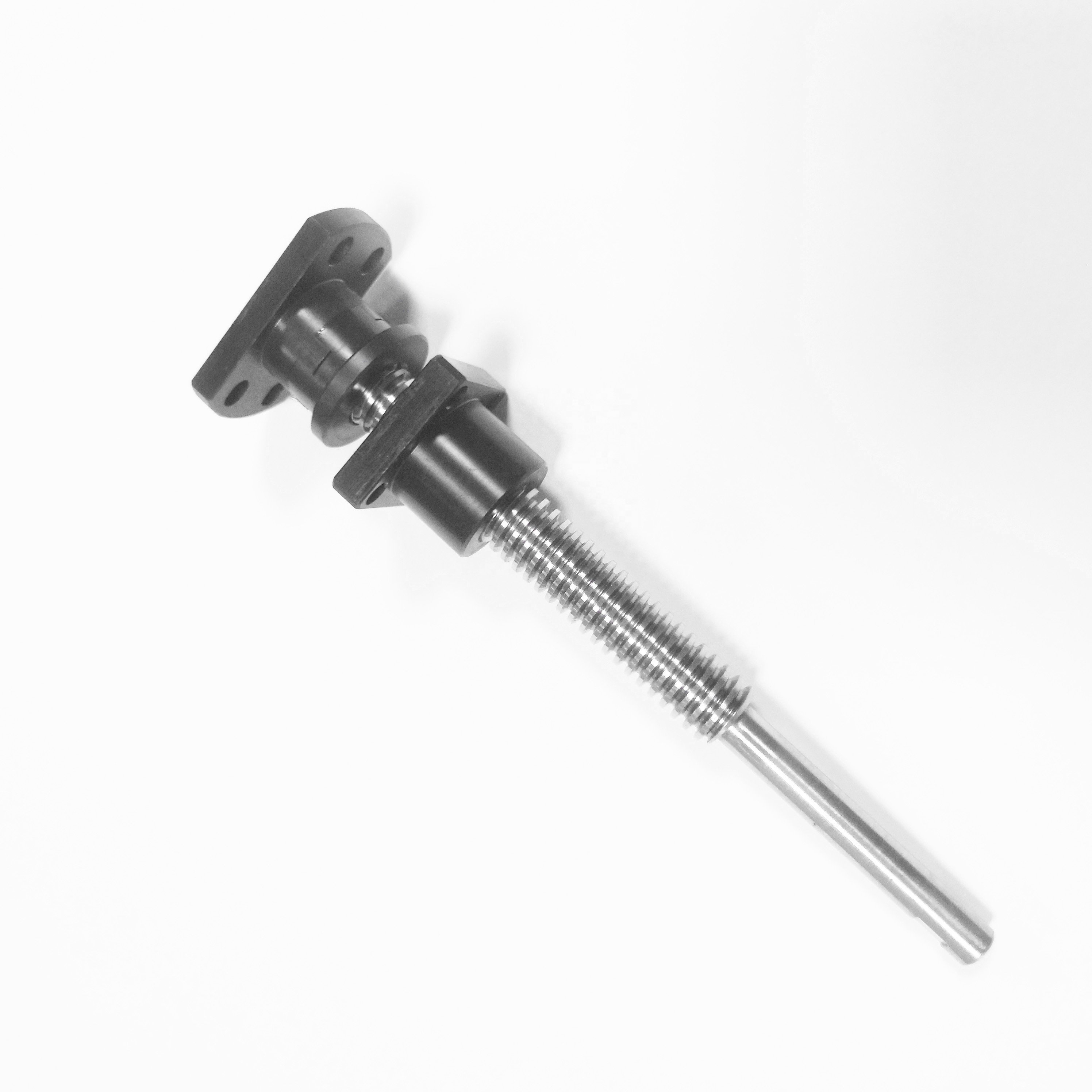 Rolled Ball Screw C7 with 1204 Flange Single Ball Nut BK 500 600 700mm BF10 End Machined CNC Origin Place