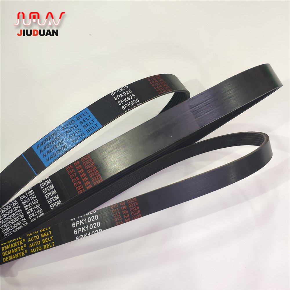 Poly V Ribbed Belts PH PJ PK PL PM high quality poly v belt rubber pk belt manufacturer